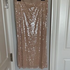 Ramy Brook Annita sequined straight skirt
